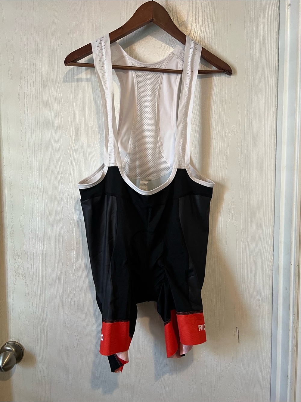 Jakroo Women's Professional Cycling Bib White Black Sz XL